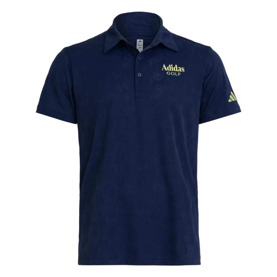 Adidas Adidas Performance Polo Shirts Men's Dark Blue Polo Collar Moderate
