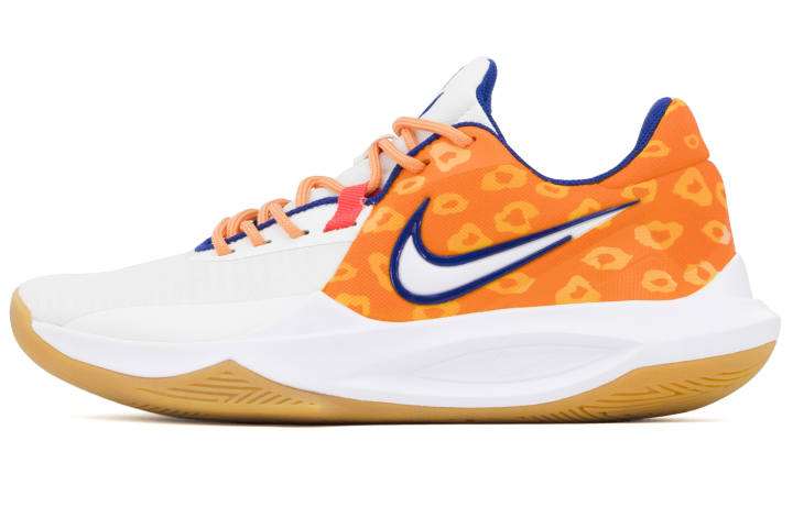 Nike Nike Precision 6 Basketball Shoes Men's Low Top Orange/Red/Blue/Purple