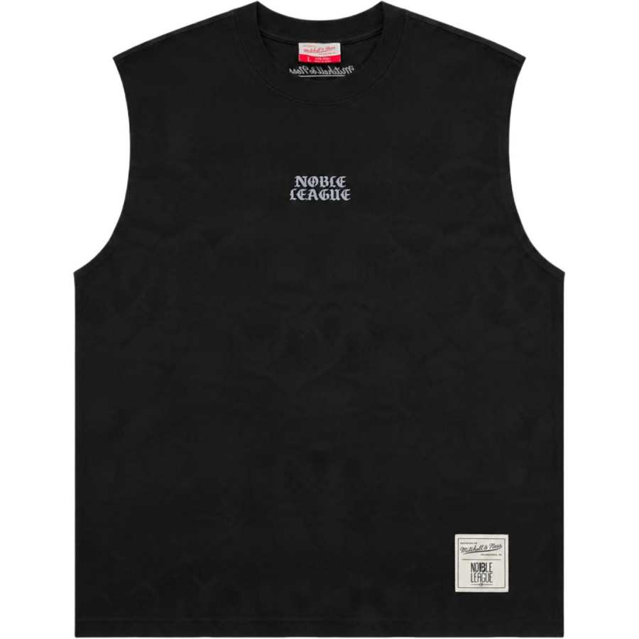 Mitchell Ness Tank Tops Men's Black Crew Neck Moderate Other
