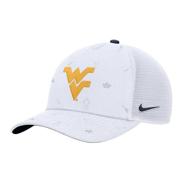 Nike Nike West Virginia Country Club Golfin' Rise Men's Nike College Trucker Adjustable Hat
