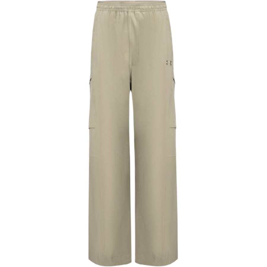 Under Armour Urban Cargo Pants Women's Forest Dog Umber Gray 203 Moderate Wide Leg Pants