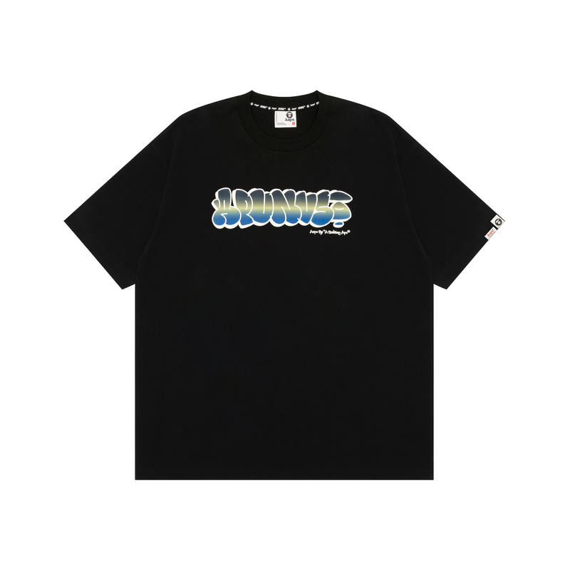 Aape T Shirts Men's Crew Neck Moderate Straight Fit