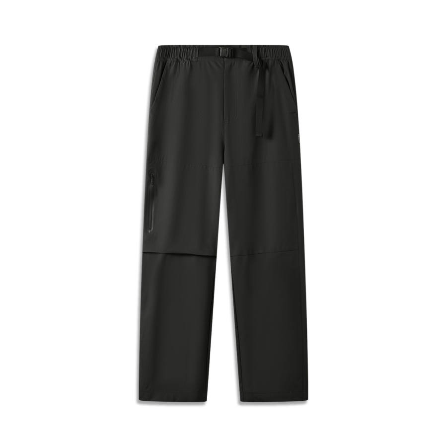 Li-Ning Li Ning Outdoor CF Tracing Sports Pants Men's Black Thin Straight Fit Pants