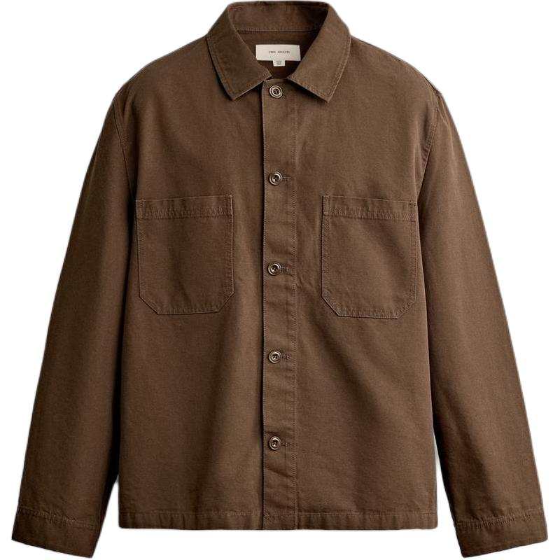 ZARA ORIGINS Jackets Men's Brown Lapel Moderate Straight Fit