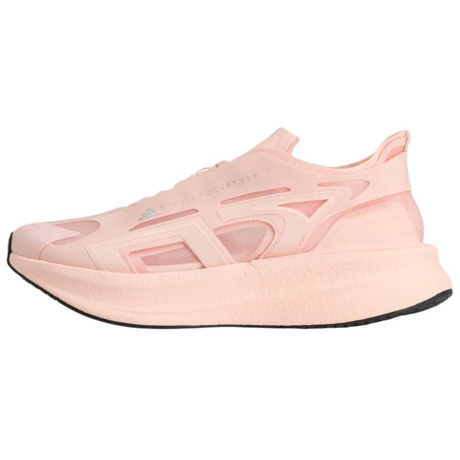 Adidas Stella McCartney X Adidas Ultraboost 5.0 Running Shoes Women's Low Top Ice Pink/Metallic Silver/Carbon Black