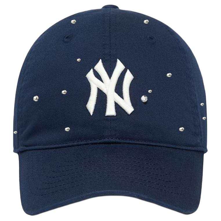 MLB MLB Cotton Baseball Caps Unisex Navy Blue