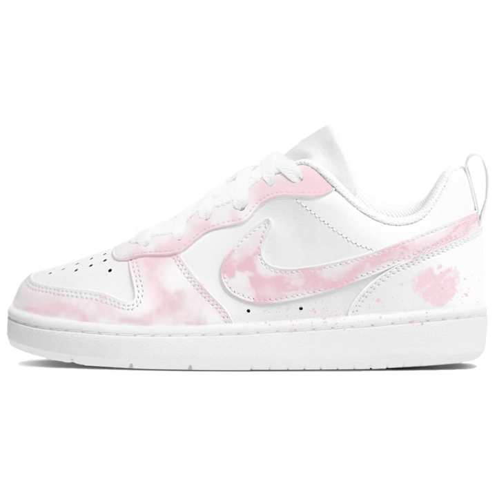 Nike Nike Court Borough 2 Skateboard Shoes Unisex Low Top Pink