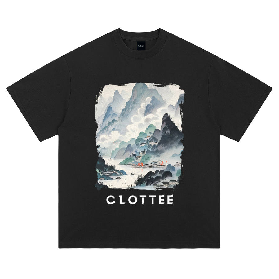 CLOT T Shirts Unisex Crew Neck Moderate Straight Fit
