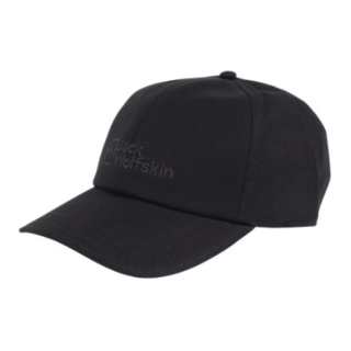 Jack Wolfskin Polyester, Cotton, Organic Cotton, Canvas Baseball Caps Men's Black