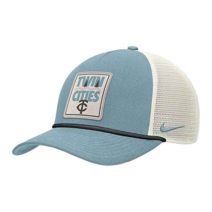 Nike Nike Minnesota Twins Rise Tech Men's Nike Dri-FIT Mlb Trucker Adjustable Hat