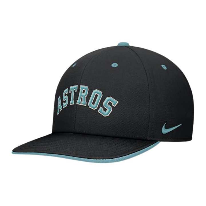 Nike Nike Houston Astros Pro Tech Script Men's Nike Dri FIT Mlb Adjustable Hat