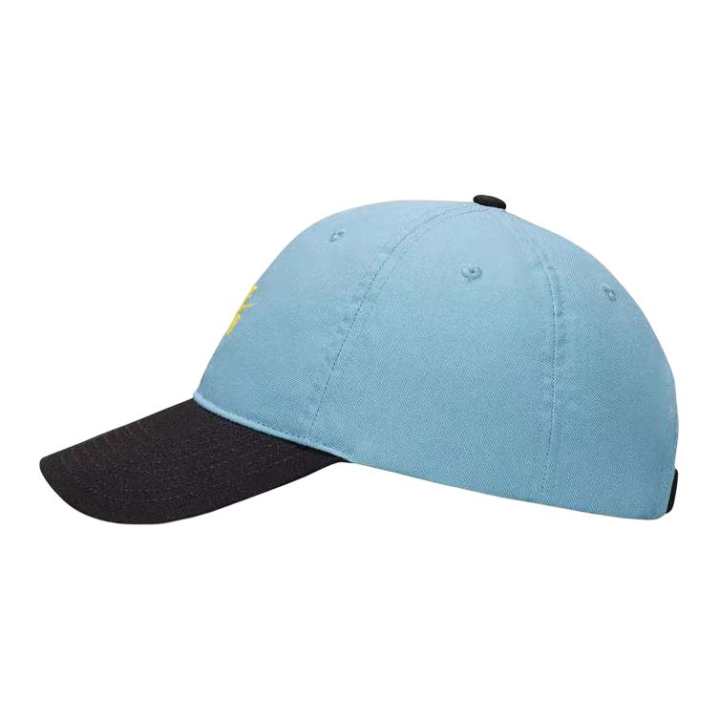 Nike Nike Cotton Baseball Caps Unisex Denim Blue Green/Black
