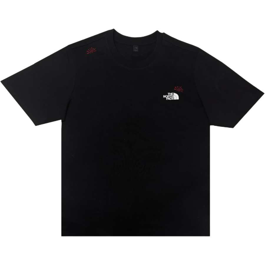 THE NORTH FACE T Shirts Unisex Black Crew Neck Moderate