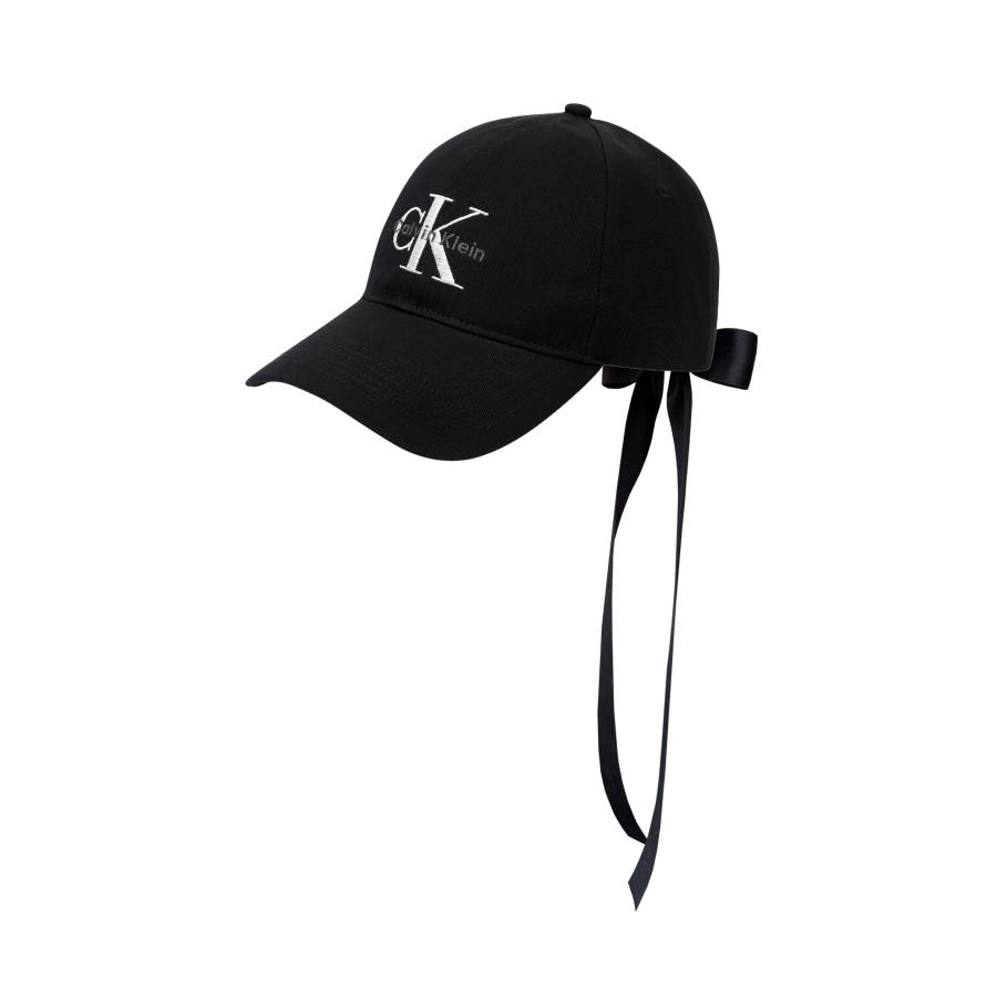 CALVIN KLEIN Cotton Baseball Caps Unisex Black