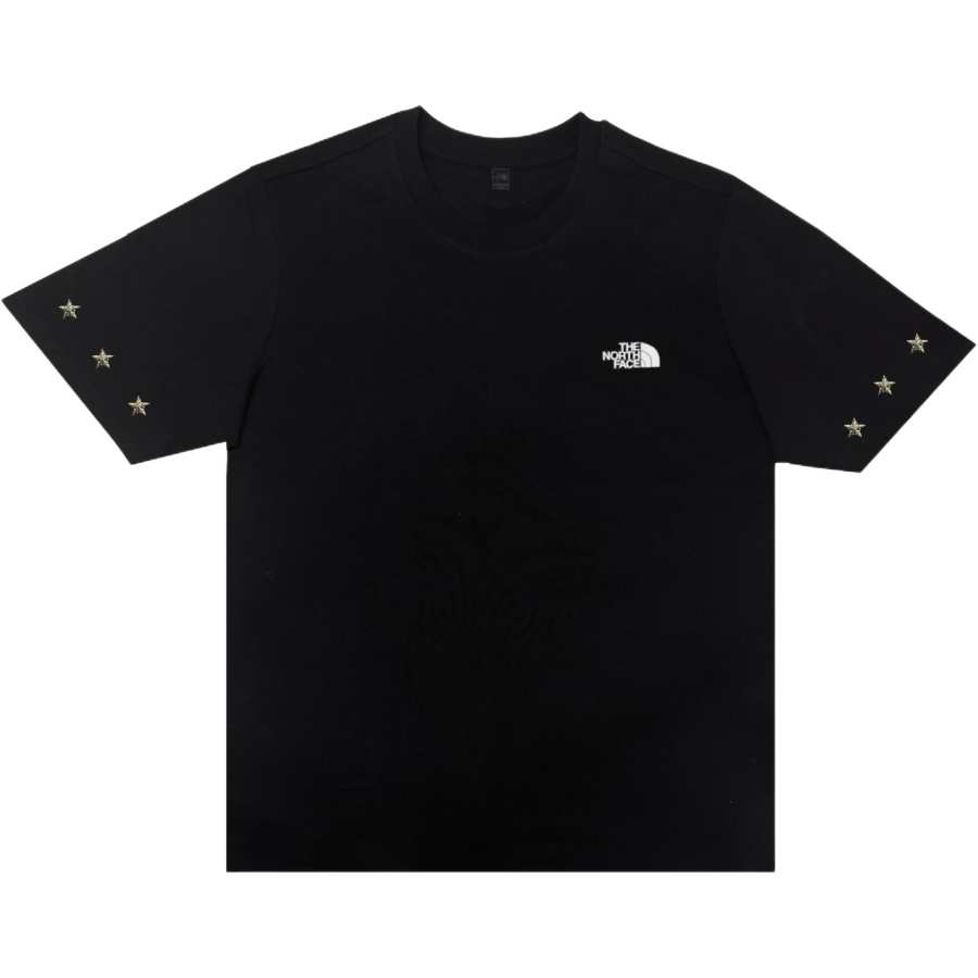 THE NORTH FACE T Shirts Unisex Black Crew Neck Moderate