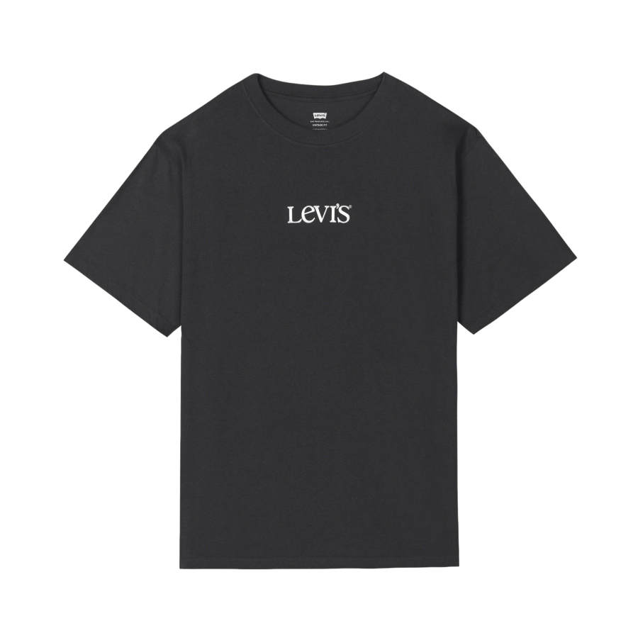 Levis Levis T Shirts Men's Black Crew Neck