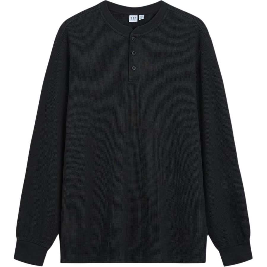 GAP GAP T Shirts Men's Henry Collar