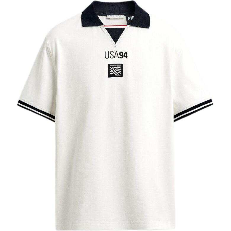 ZARA ZARA Polo Shirts Men's White Lapel Moderate