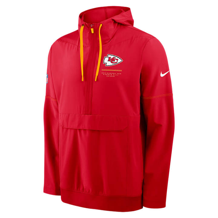 Nike Nike Jackets Men's Red Hooded Non Detachable Moderate
