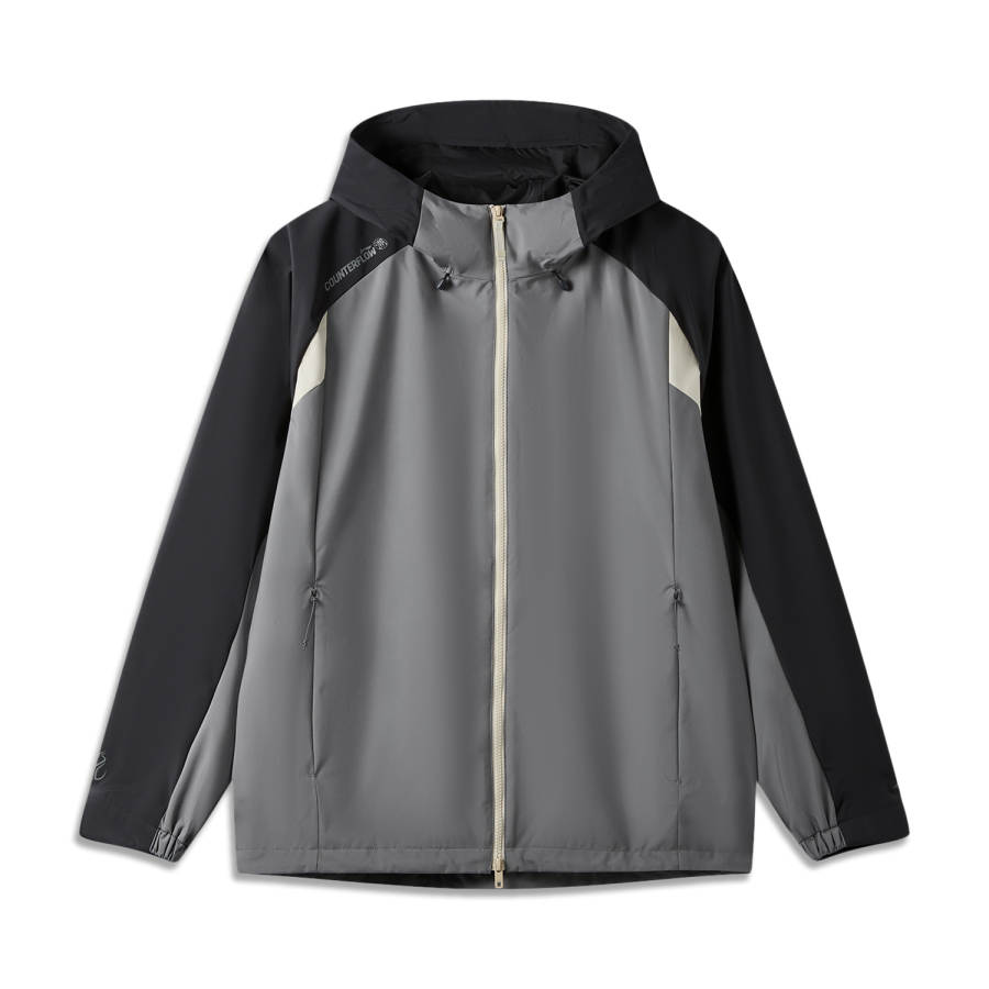 Li-Ning Li Ning Outdoor CF Tracing Jackets Men's Black Hooded Non Detachable Moderate