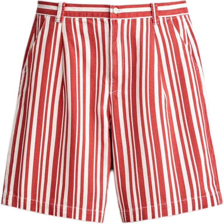 ZARA Casual Shorts Men's Red Moderate