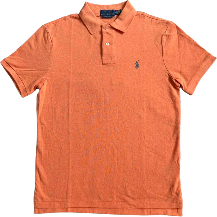Polo Ralph Lauren Polo Shirts Men's Orange Polo Collar Moderate Straight Fit