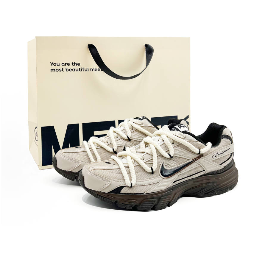 Nike Nike Initiator Running Shoes Unisex Low Top Beige Brown