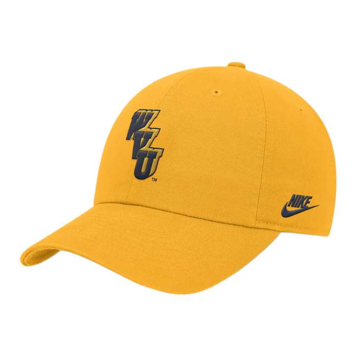 Nike Nike West Virginia Mountaineers Legacy Club Men's Nike Dri FIT College Adjustable Hat
