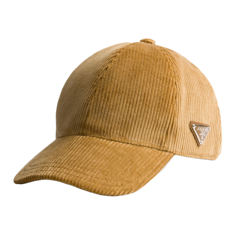 PRADA PRADA Corduroy Baseball Cap