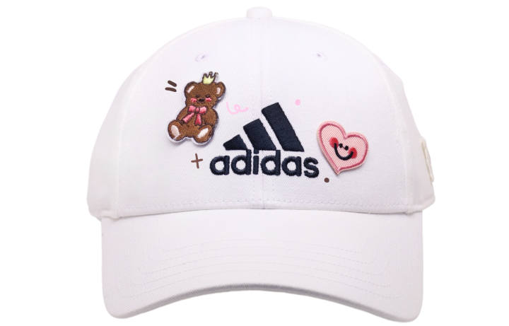 Adidas Adidas Cotton Baseball Caps Unisex White