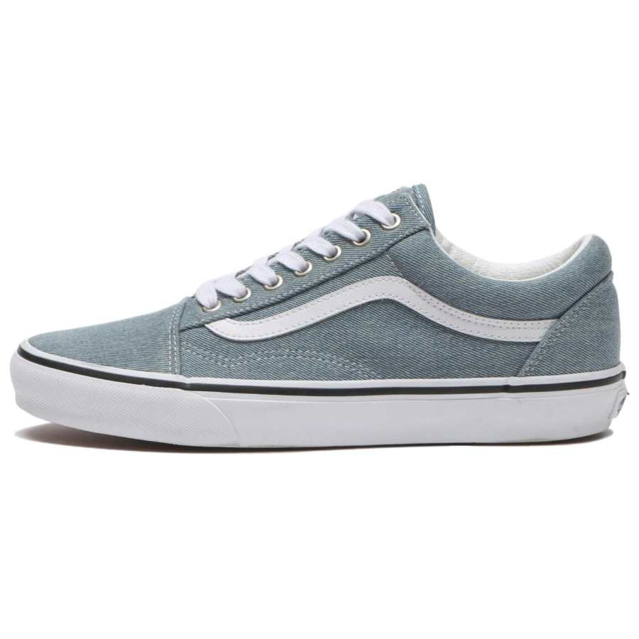 Vans Old Skool Skateboard Shoes Unisex Denim Blue