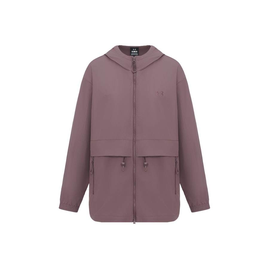 Under Armour Jackets Women's Misty Dark Reddish Purple 651 Hooded Non Detachable Moderate