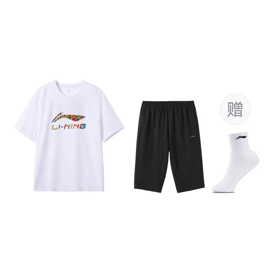 Li-Ning Li Ning Casual Sportswear Men's Crew Neck Thin