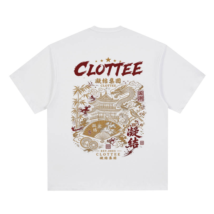 CLOT T Shirts Unisex Crew Neck Moderate Straight Fit