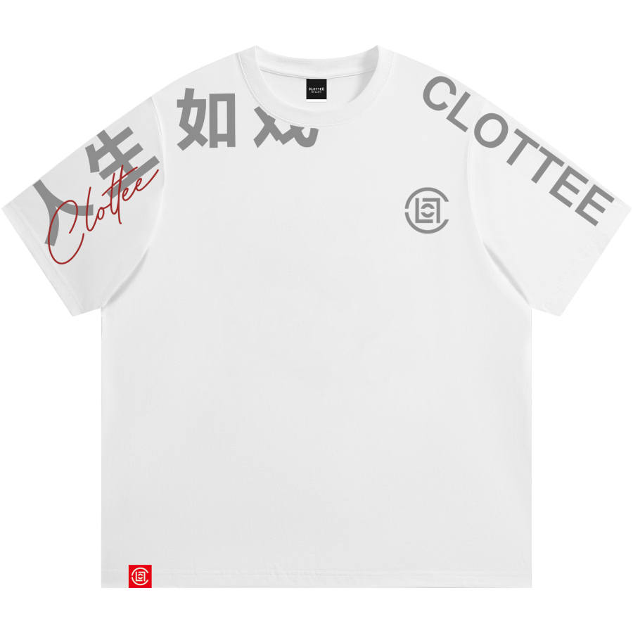 CLOT T Shirts Unisex Crew Neck Moderate Straight Fit