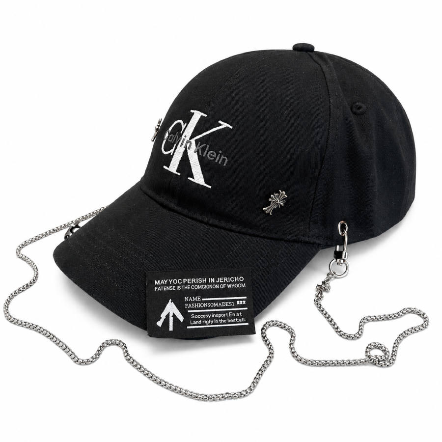 CALVIN KLEIN Cotton Baseball Caps Unisex