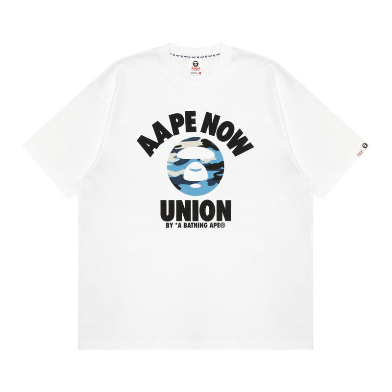 Aape T Shirts Men's Crew Neck Moderate Straight Fit