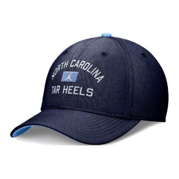 Jordan Jordan North Carolina Tar Heels Primetime Rise Swoosh Men's Jordan Dri FIT College Hat