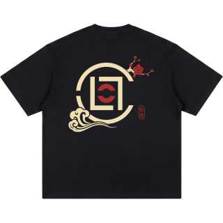 CLOT T Shirts Unisex Crew Neck Moderate Straight Fit