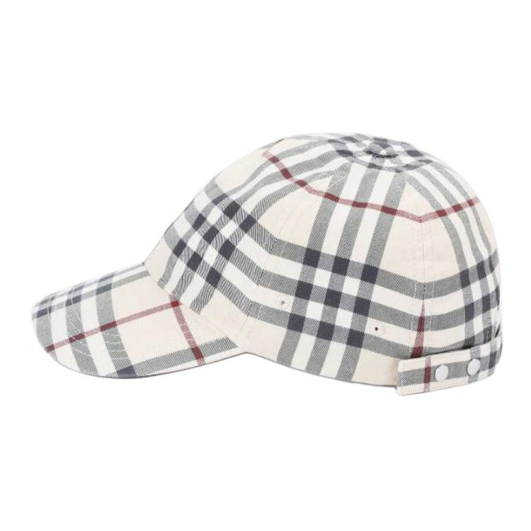 Burberry Cobalt Baseball Caps Women's Beige