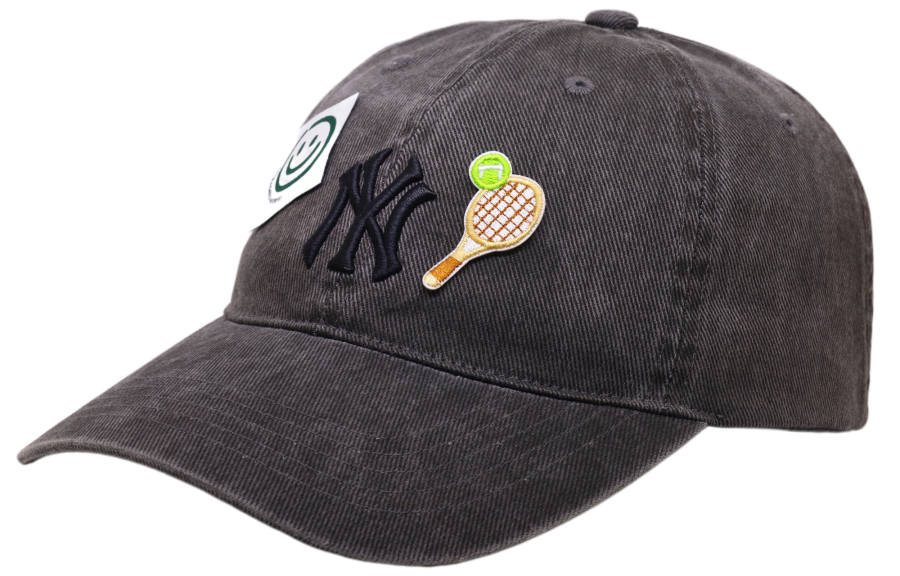 MLB MLB Cotton Baseball Caps Unisex Dark Gray