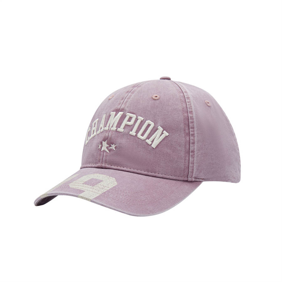 Champion Champion Cotton Baseball Caps Unisex Light Pink