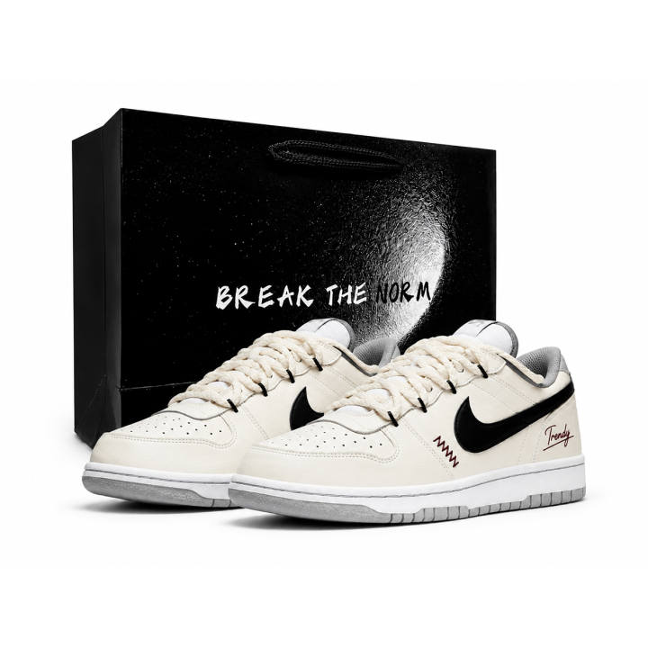Nike Nike Big Skateboard Shoes Men's Low Top Black