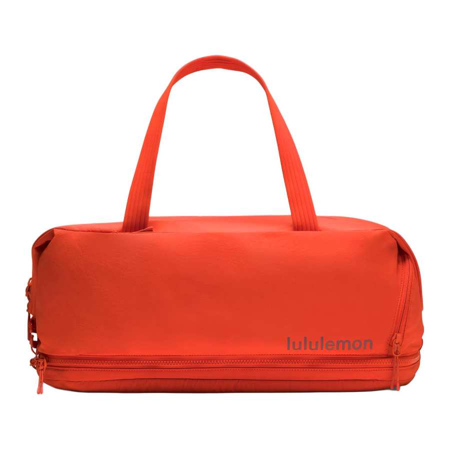 Lululemon Recycled Nylon Gym Bag Women's Orange