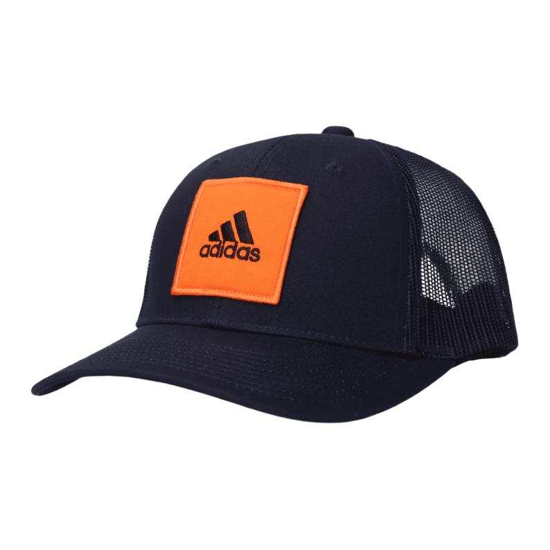 Adidas Adidas Cotton Baseball Caps Unisex Black/Orange