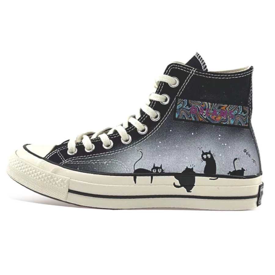 Converse Converse Chuck 70 Canvas Shoes Unisex High Top Black/White