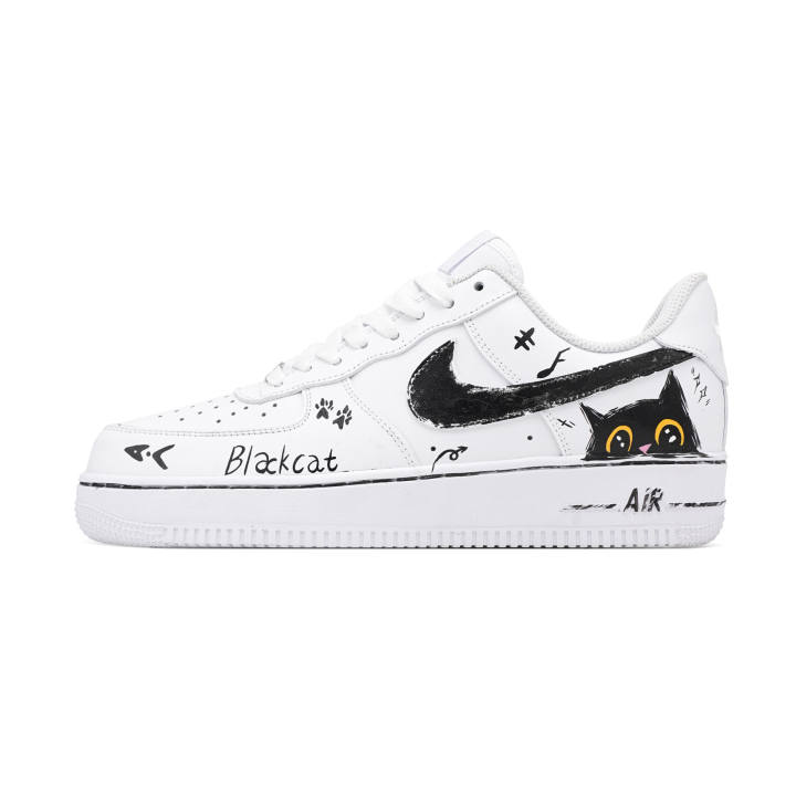 Nike Nike Air Force 1 Skateboard Shoes Unisex Low Top White/Black