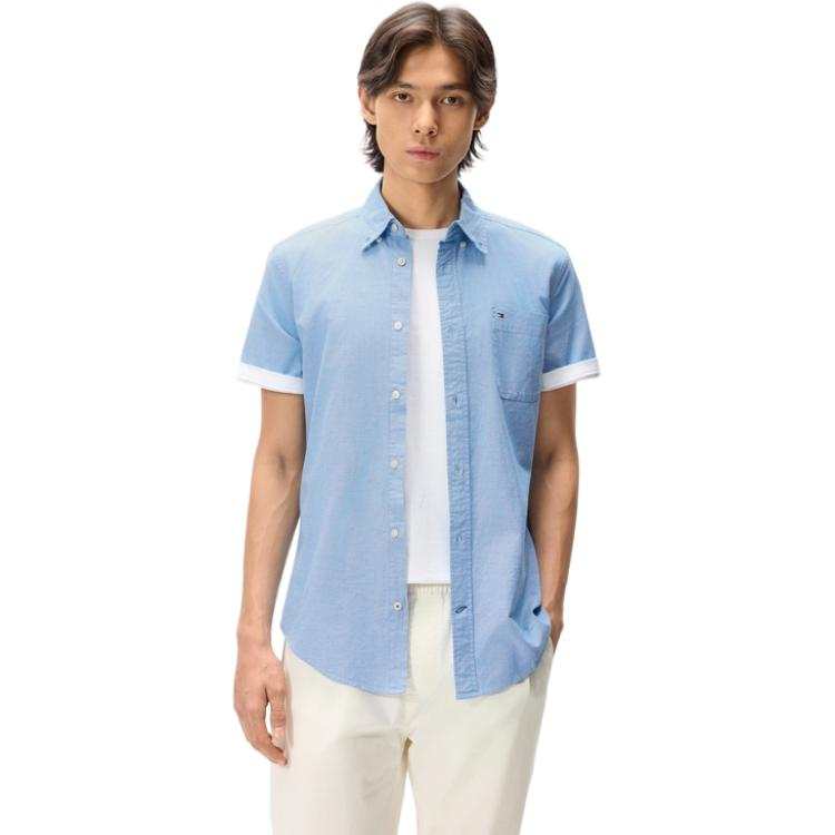 Tommy Hilfiger Shirt Men's Blue 400