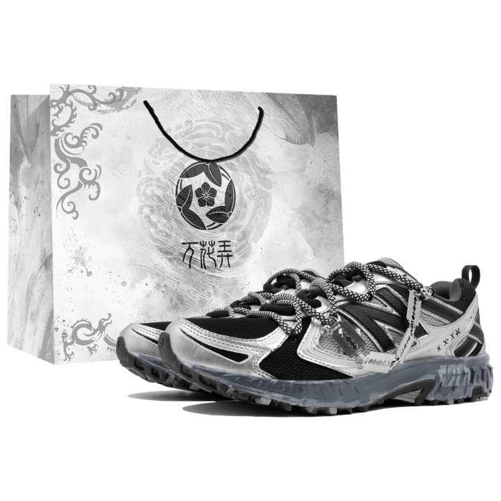 New Balance New Balance NB 410 V5 Cushioning Slip Resistant Low top Running Shoes Unisex Silver