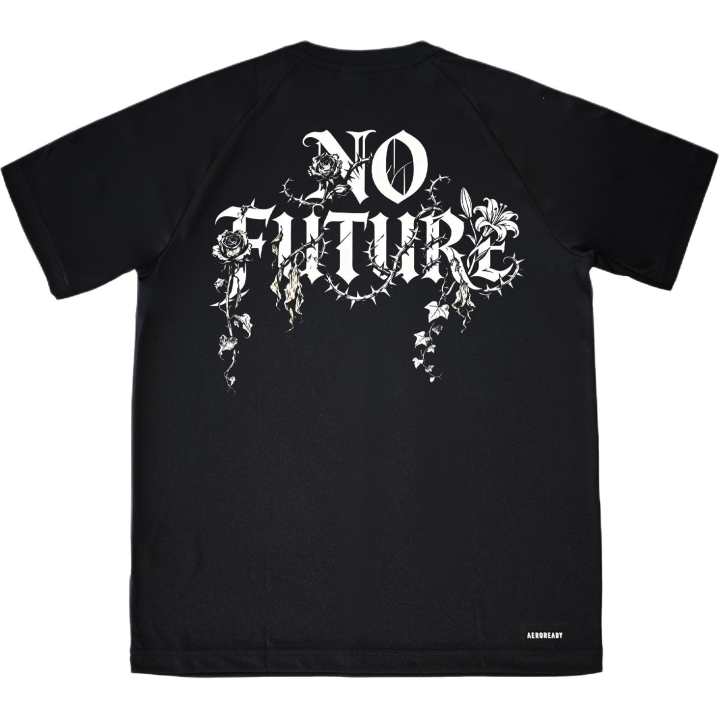Adidas Adidas Football T Shirts Unisex Black White Crew Neck Moderate